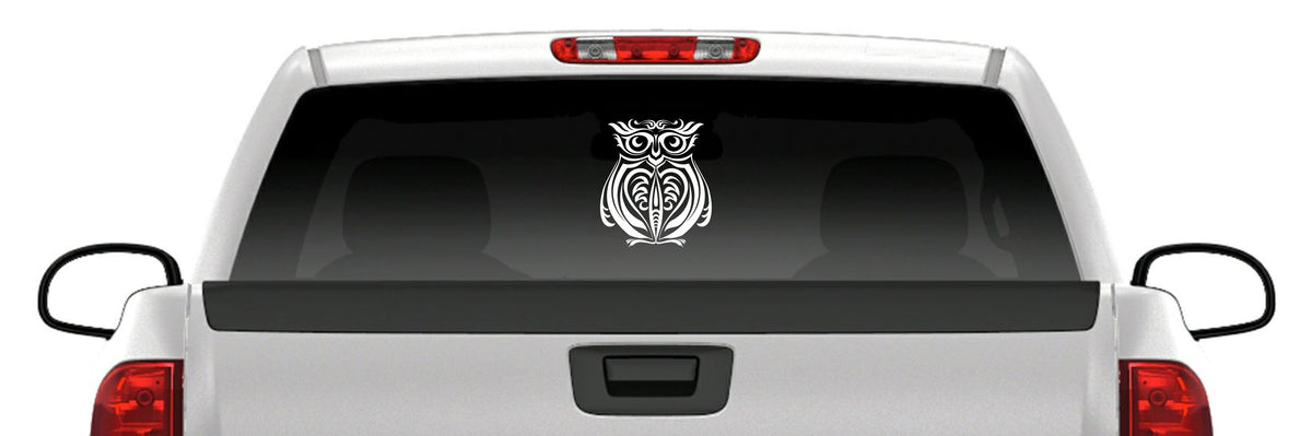 Owl Sticker Vinyl Decal Car Van Truck