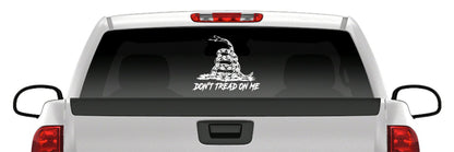 Gadsden Flag Vinyl Decal – Don’t Tread on Me Rattlesnake Sticker