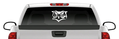 Owl Head Sticker Vinyl Decal Car Truck Van Window