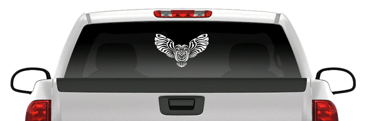 Owl Sticker Vinyl Decal Car Truck Van Window