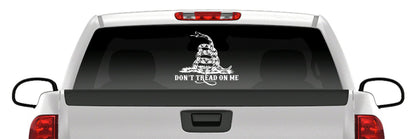 Gadsden Flag Vinyl Decal – Don’t Tread on Me Rattlesnake Sticker
