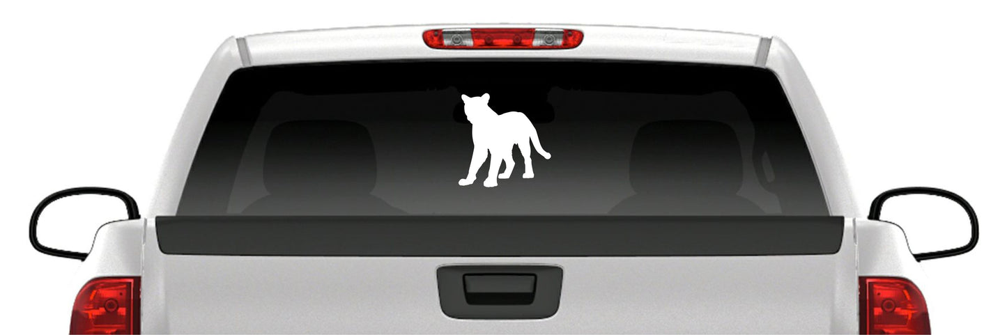 Mountain Lion Sticker – Predator Hunting Varmint Vinyl Decal
