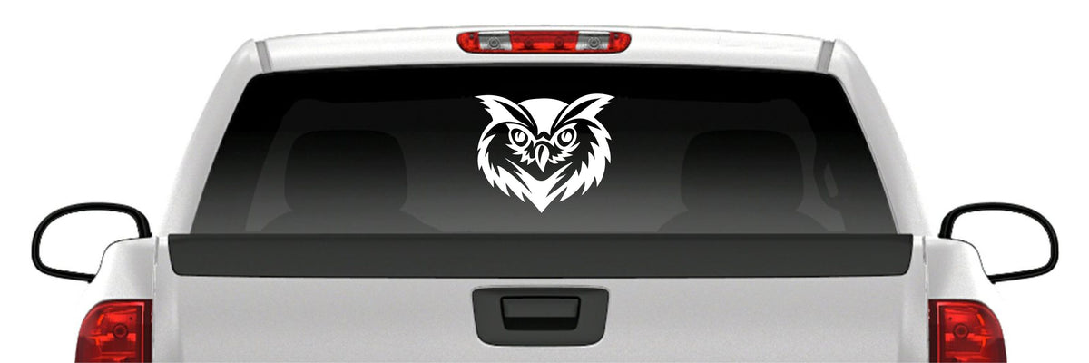 Owl Sticker Vinyl Decal Car Truck Van Window