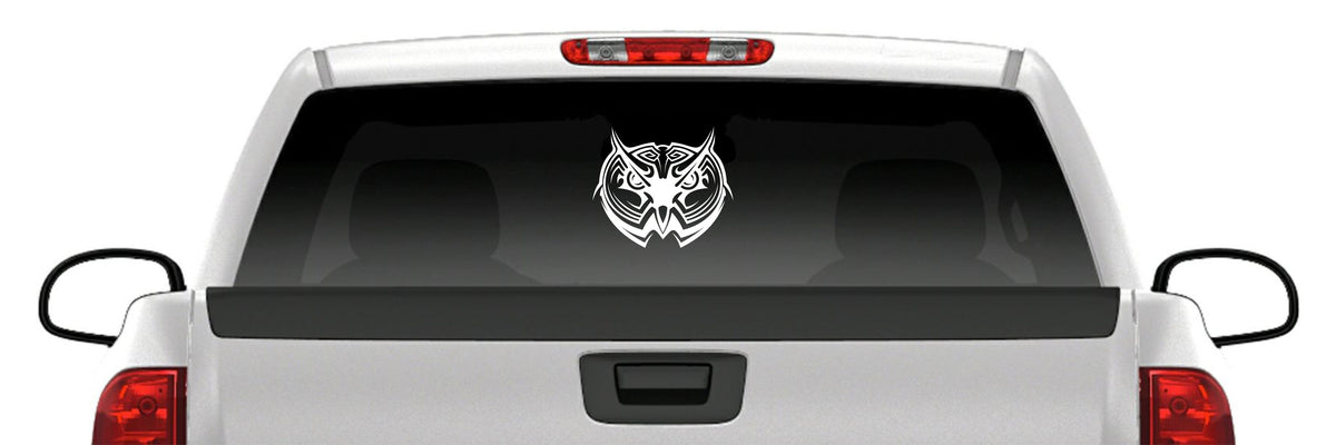 Owl Sticker Vinyl Decal Car Truck Van Window