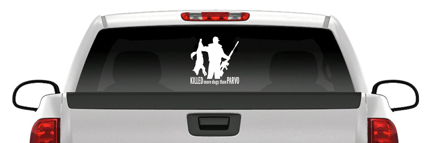 Coyote Paw Prints Sticker – Hunting Vinyl Decal