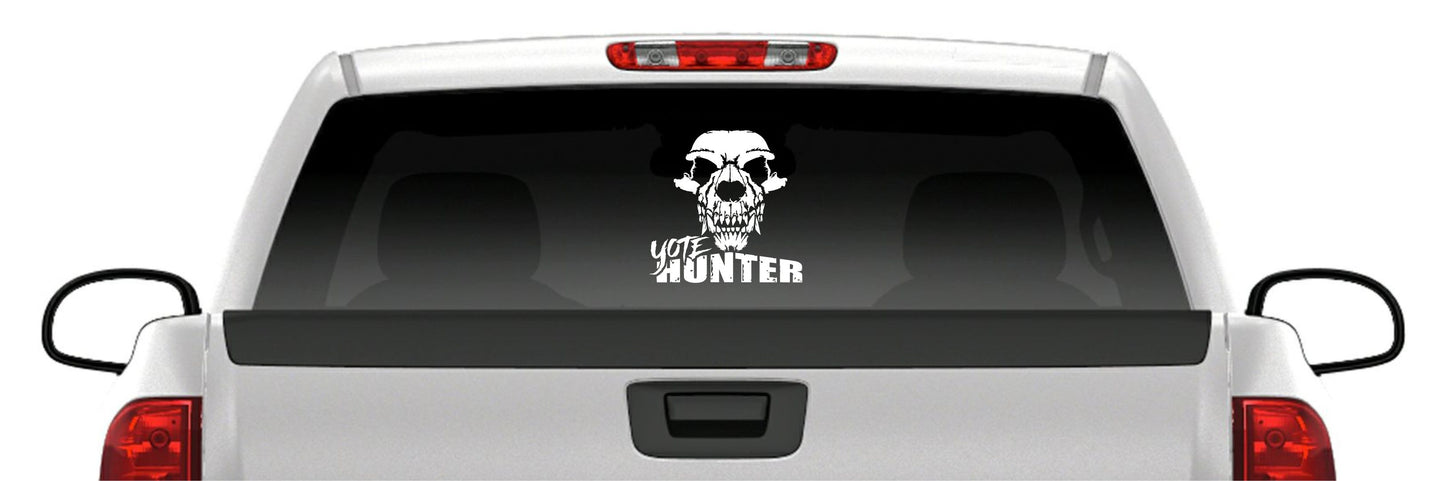 Yote Hunter Coyote Skull Vinyl Decal – Predator K9 Hunting Sticker