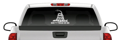 Gadsden Flag Vinyl Decal – Don’t Tread on Me Rattlesnake Sticker