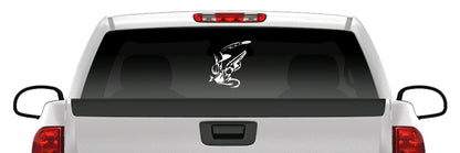 Clay Shooting Sticker – Trap Shoot Target Practice Vinyl Decal