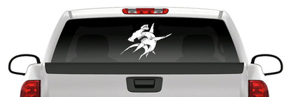 Hammerhead Shark Vinyl Decal – Ocean Sea Life Sticker