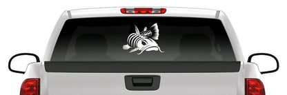 Flathead Catfish River Fishing Vinyl Decal