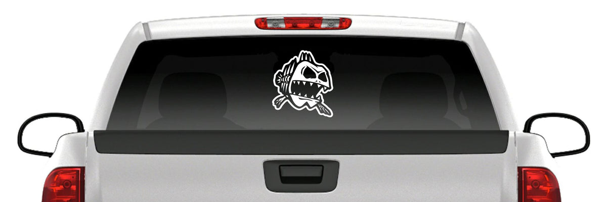 Ghost Fish Vinyl Sticker