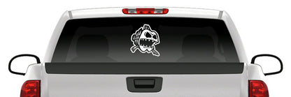 Ghost Fish Vinyl Sticker