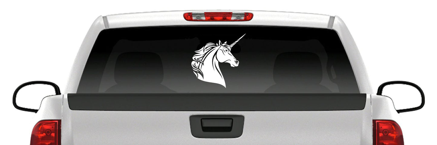 Unicorn Sticker Fantasy Horse Cute Vinyl Car Decal