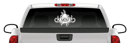 Catfish Noodling Hand Fish Vinyl Decal – Cartoon Fishing Sticker