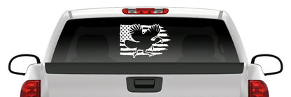 Turkey Flag Vinyl Sticker Hunting Decal Truck Car