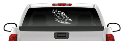 Largemouth Bass Crankbait Vinyl Decal – Fishing & Angler Sticker