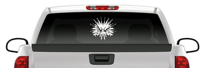 Monster Eyes Tactical Weapons Sticker Ammo 2A Rights Vinyl Window Decal