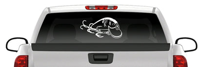 Diving Crankbait Bass Fishing Lure Vinyl Decal