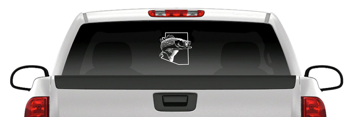 Arizona Striped Bass Vinyl Decal