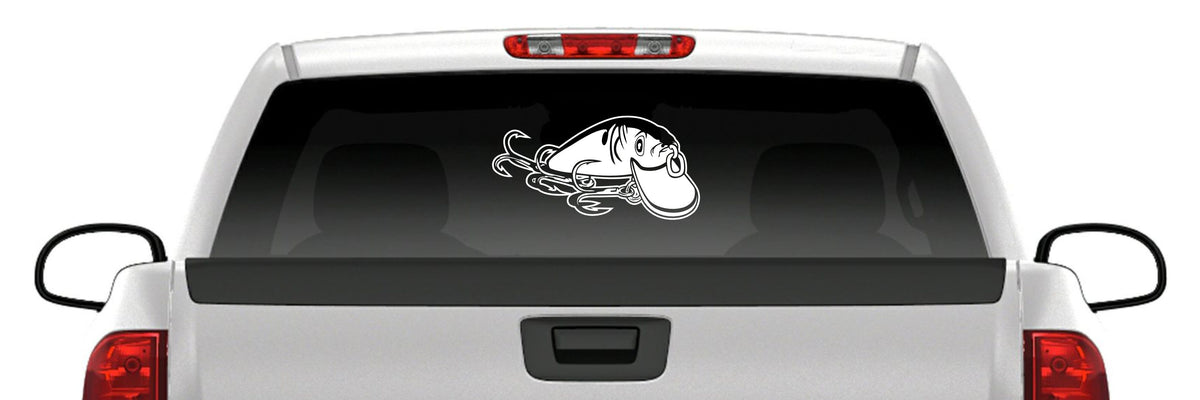 Deep Diving Crankbait Bass Fishing Lure Vinyl Decal