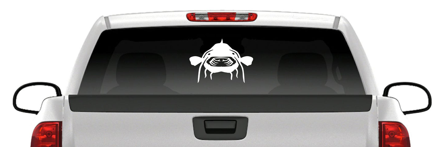 Catfish Vinyl Decal – Blue Cat & Flathead Fishing Sticker