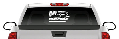Turkey Flag Sticker – Hunting Vinyl Decal
